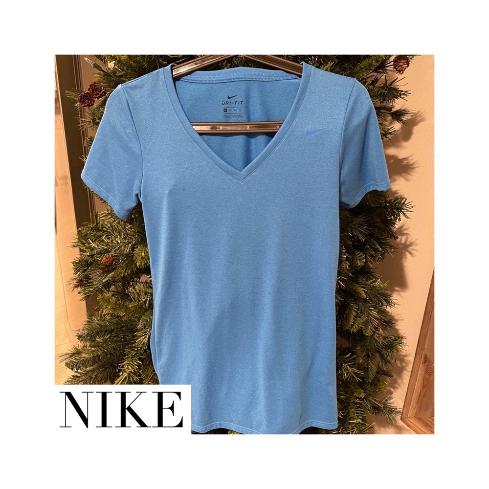 Nike T-shirt (blue logo/blu T)